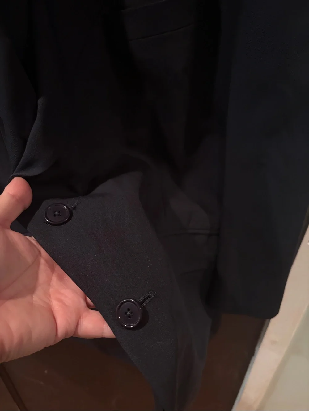 Givenchy Monsieur Navy Wool Blazer Sport Coat 46S Made in Italy